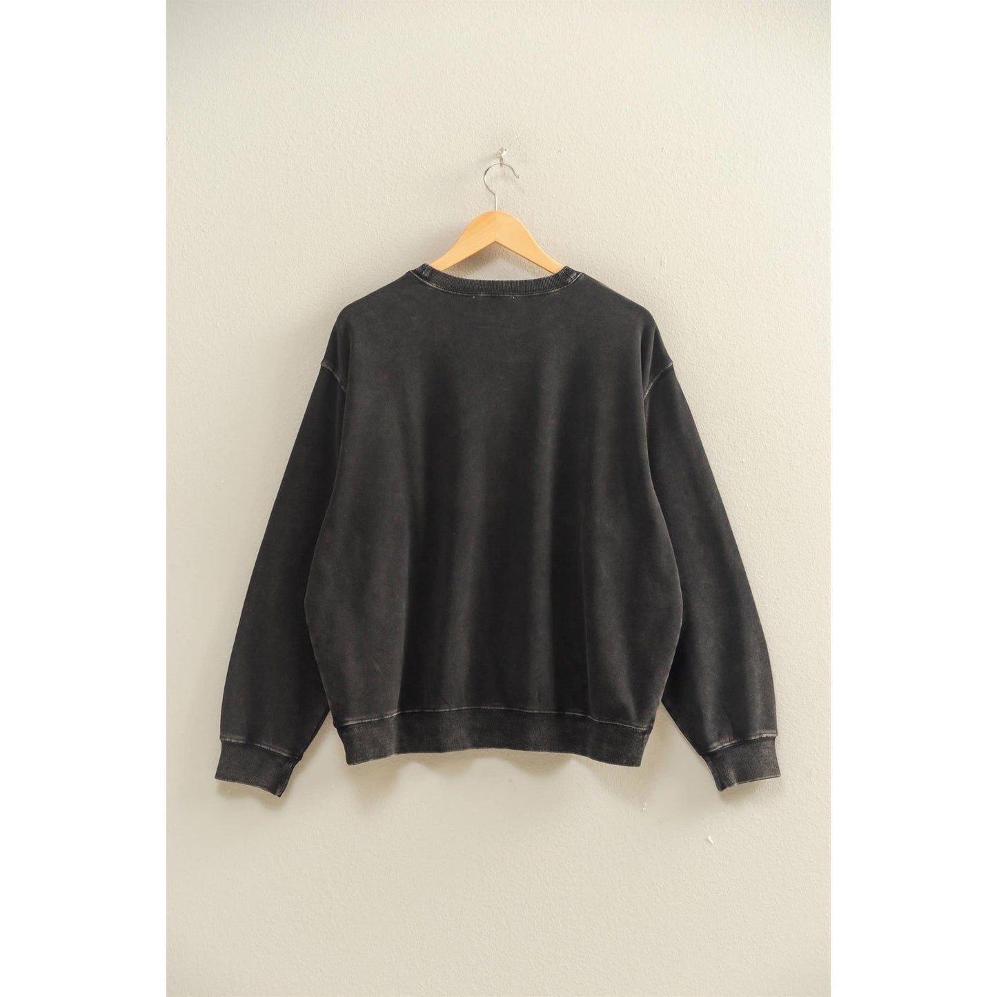 Oversized Mineral Washed Sweatshirt