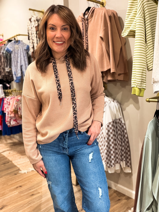 I Leopard You Hooded Sweatshirt