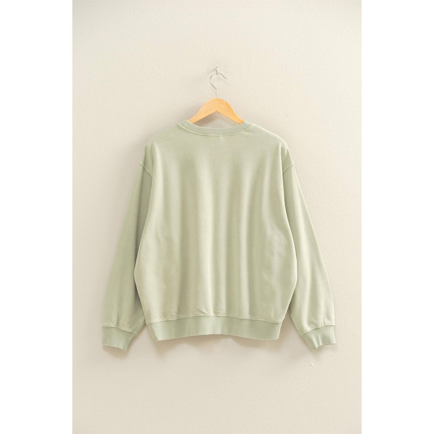 Oversized Mineral Washed Sweatshirt