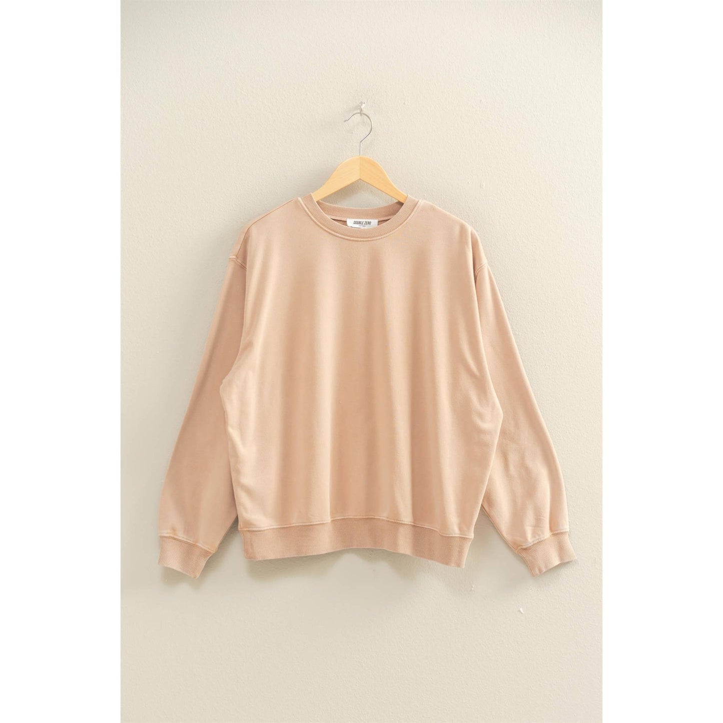 Oversized Mineral Washed Sweatshirt