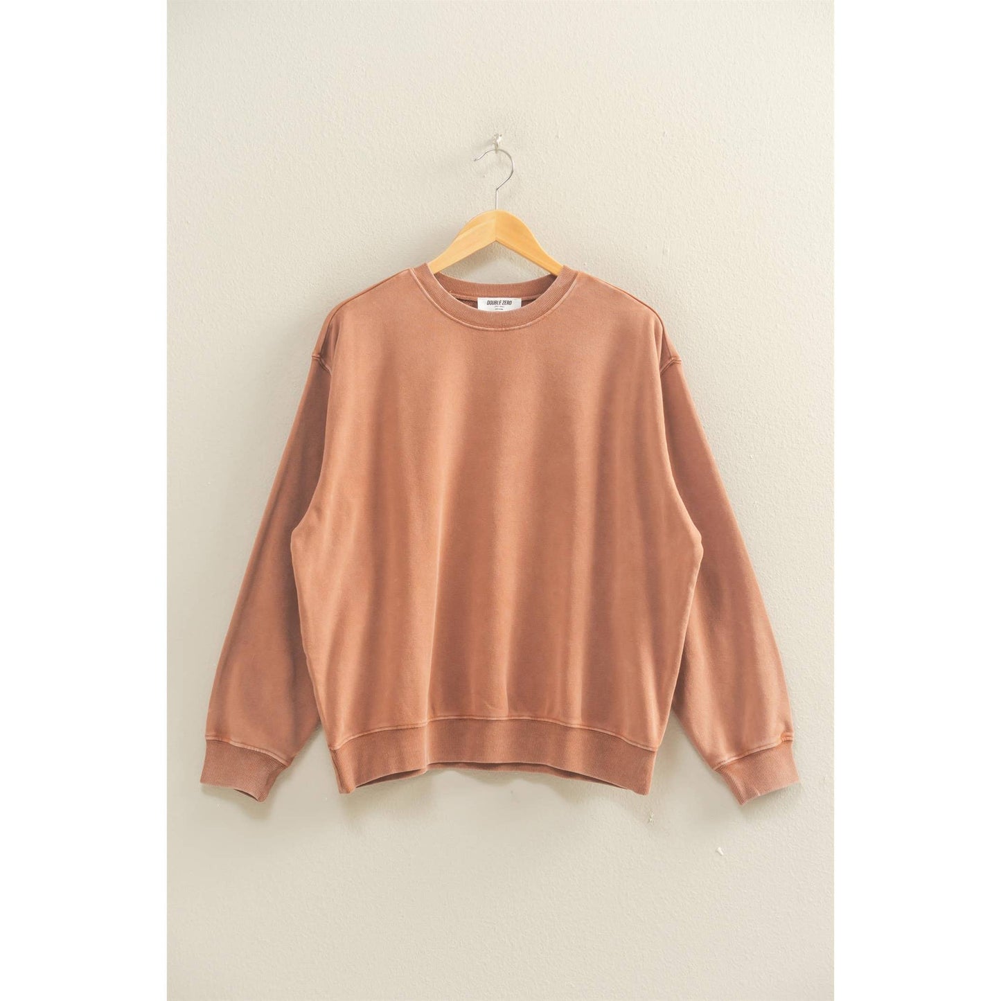 Oversized Mineral Washed Sweatshirt