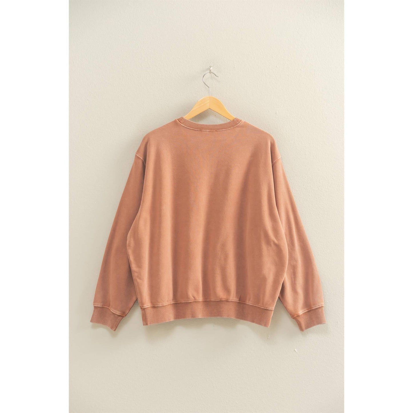Oversized Mineral Washed Sweatshirt