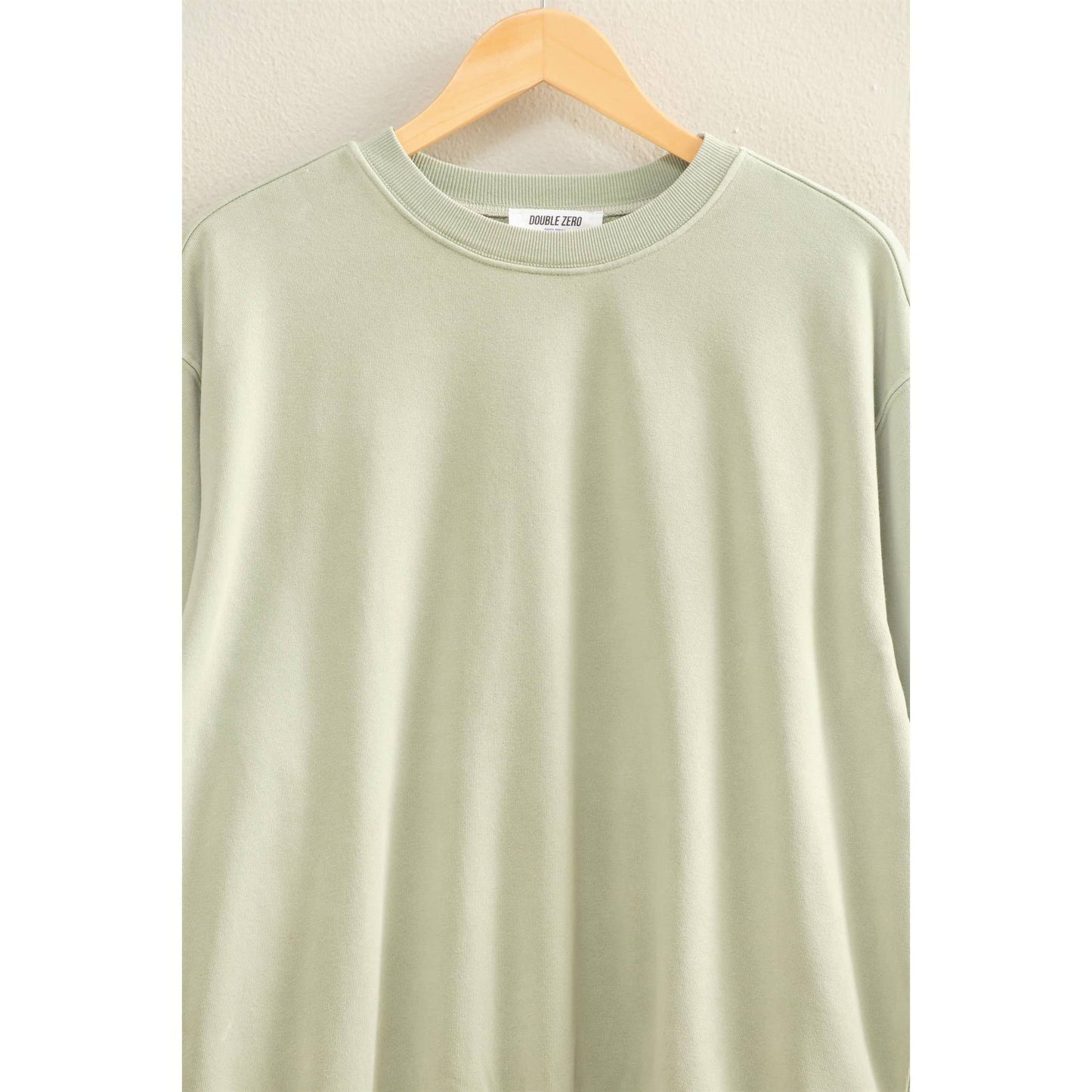 Oversized Mineral Washed Sweatshirt